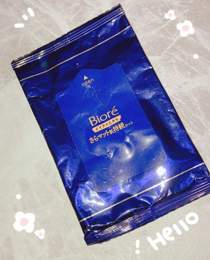 ビオレ メイク持続シート さらマット肌/ビオレ/フェイスシートを使ったクチコミ(1枚目)