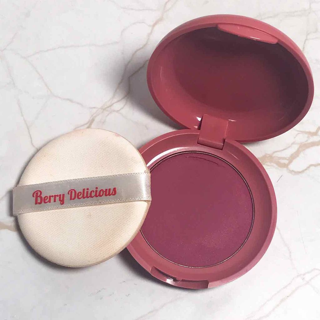 ベリーデリシャス クリームチーク/ETUDE/ジェル・クリームチークを使ったクチコミ（3枚目）