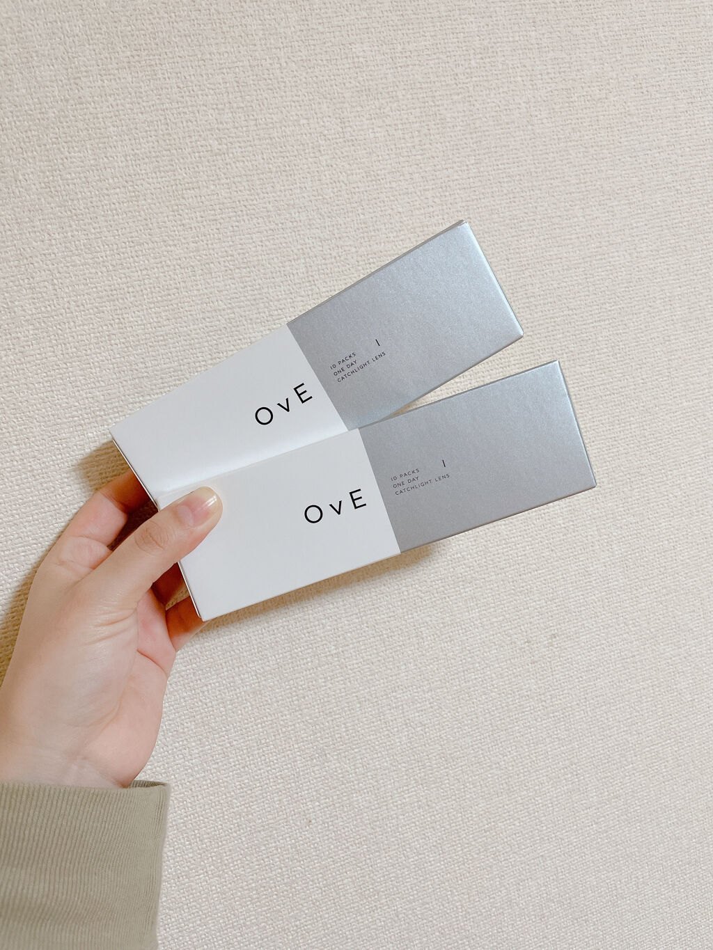 OvE（オヴィ） 1day OvE 1/OvE/ワンデー（１DAY）カラコンを使ったクチコミ（1枚目）