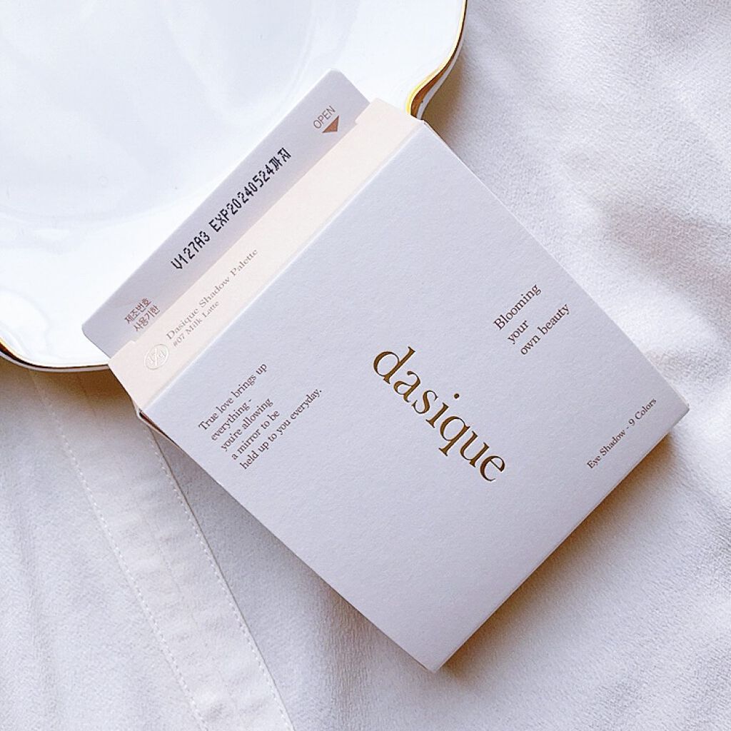 シャドウパレット/dasique/アイシャドウパレットを使ったクチコミ(6枚目)