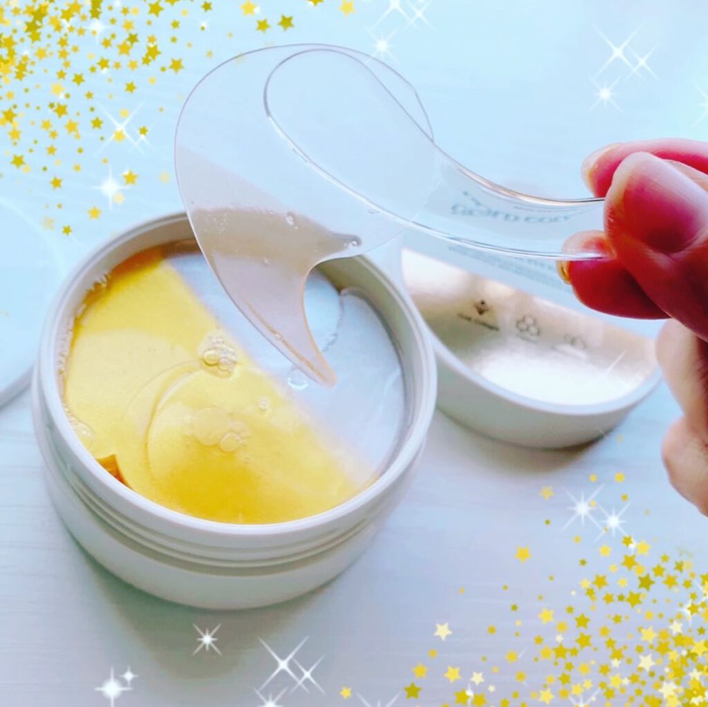 GOLD COLLAGEN DUAL EYE PATCH/SNP/アイケア・アイクリームを使ったクチコミ(4枚目)