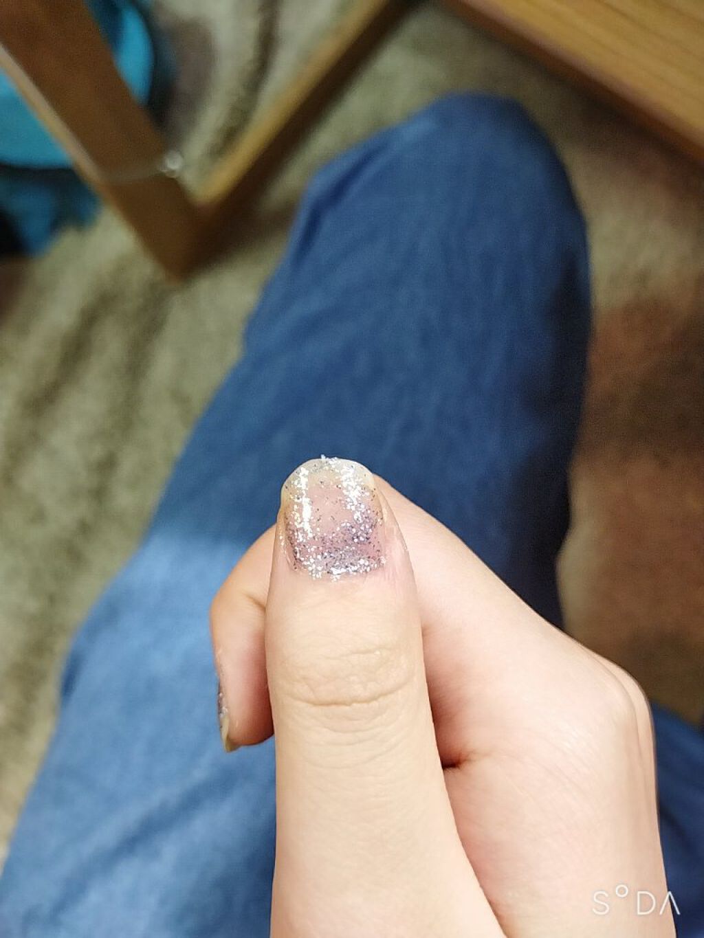 Flamboyant(フランボヤン) ピールオフネイル/DAISO/マニキュアを使ったクチコミ（3枚目）