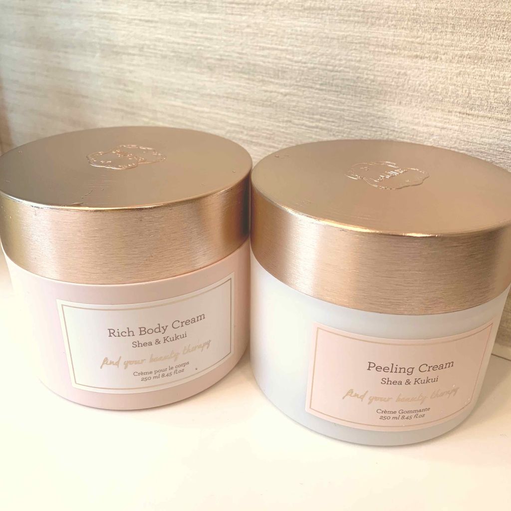 シア＆ククイ ピーリングボディクリーム/Laline/ボディスクラブを使ったクチコミ（1枚目）