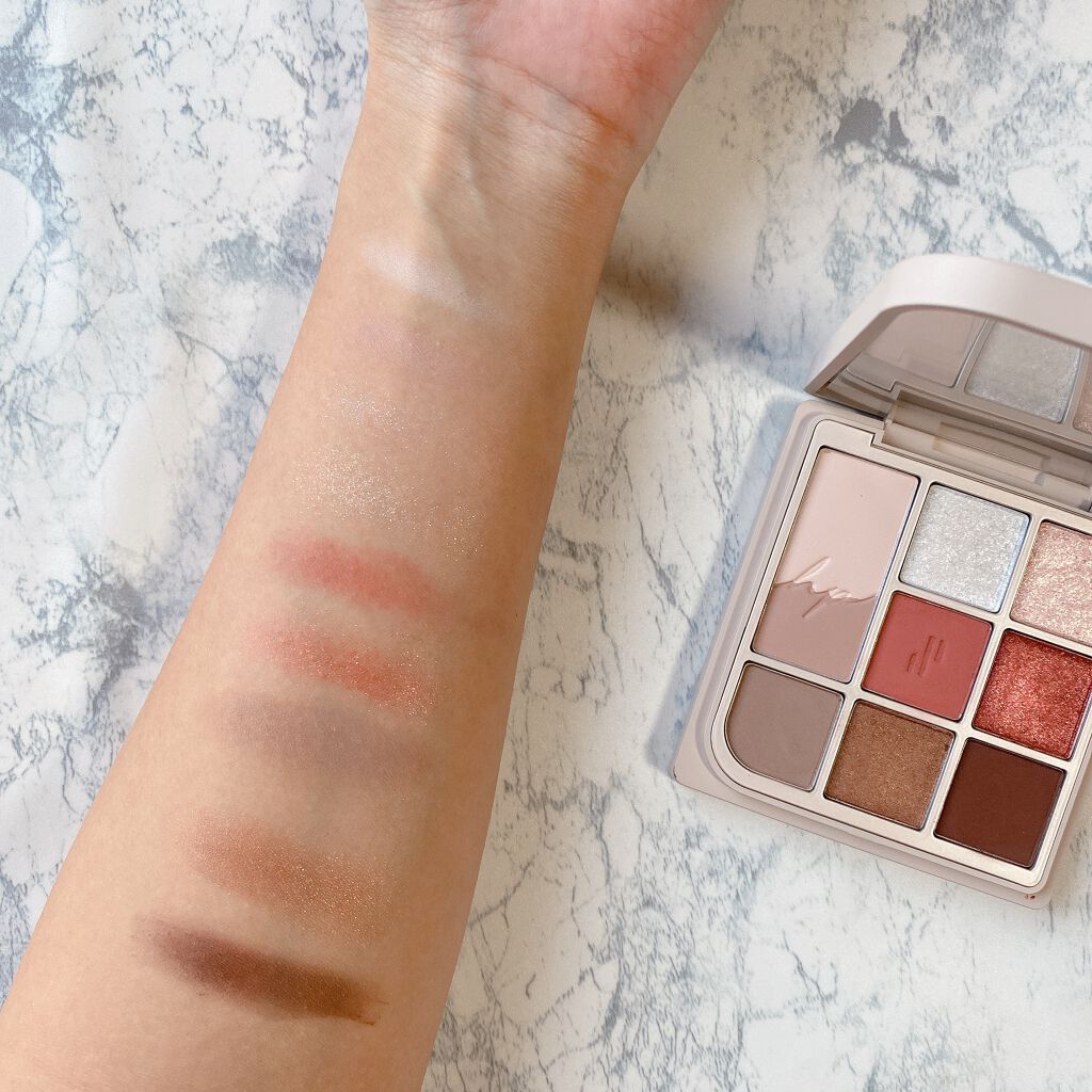 ドットオンムードアイパレット/Heart Percent/アイシャドウパレットを使ったクチコミ(4枚目)