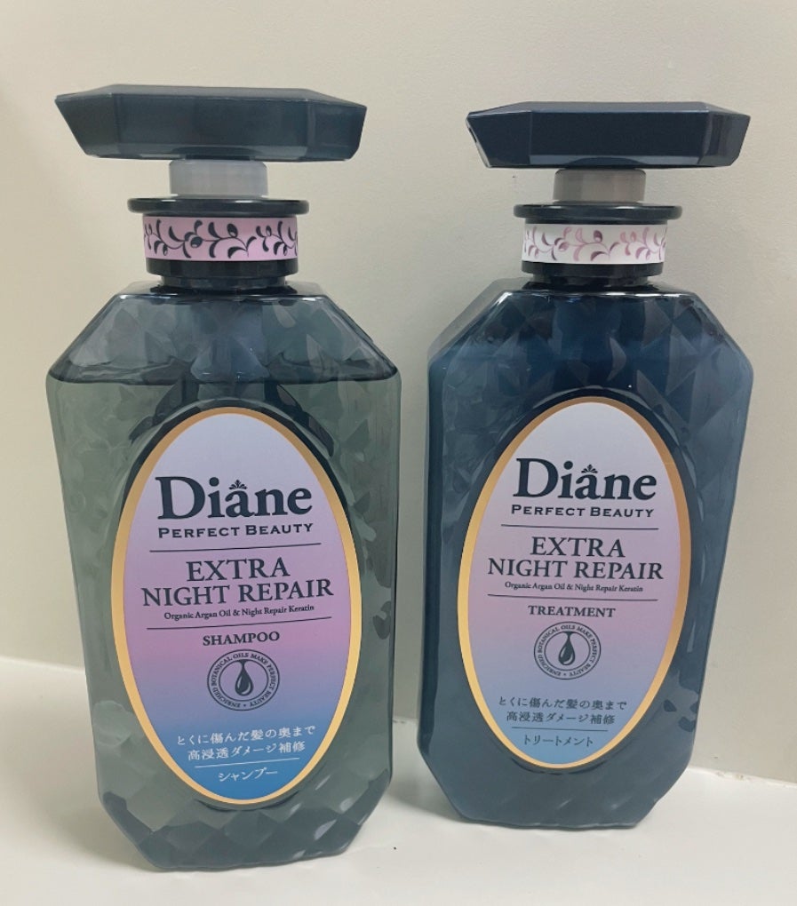 エクストラナイトリペア シャンプー&トリートメント/ダイアン/市販シャンプーを使ったクチコミ(1枚目)