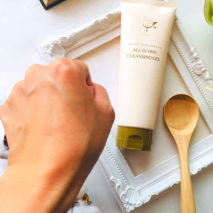 グレースシードステラ オールインワンクレンジングゲル/GRACE SEED STELLA/クレンジングジェルを使ったクチコミ(4枚目)