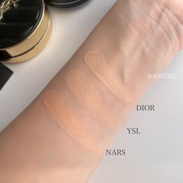 ナチュラルラディアント ロングウェア クッションファンデーション/NARS/クッションファンデーションを使ったクチコミ（2枚目）