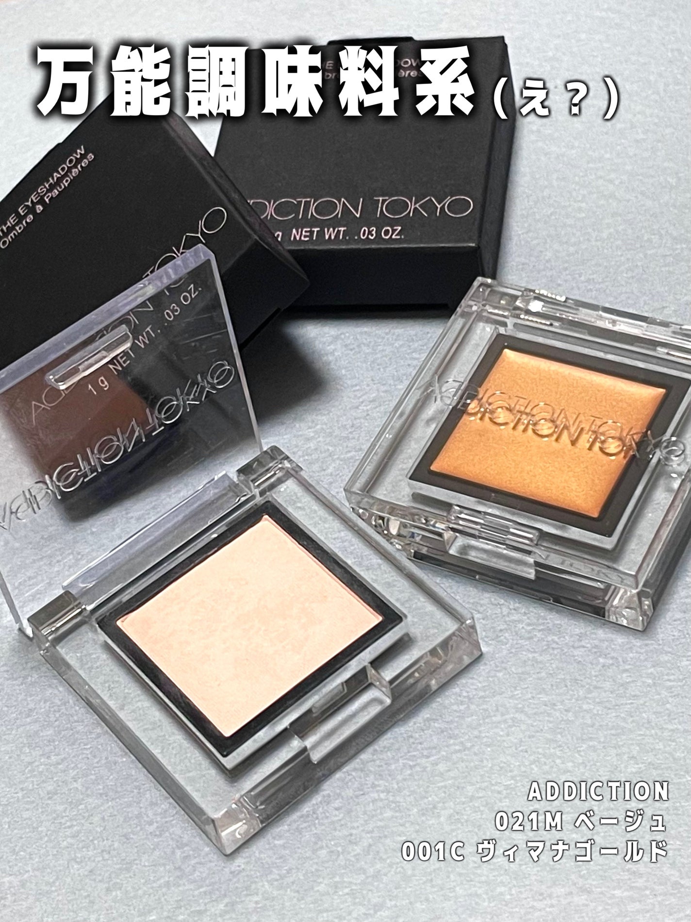 アディクション ザ アイシャドウ マット/ADDICTION/単色アイシャドウを使ったクチコミ(1枚目)