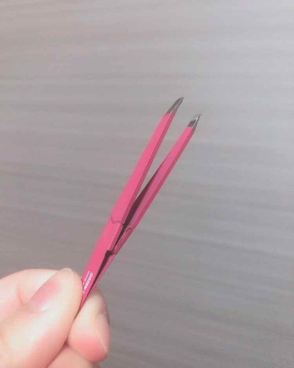 驚きの毛抜き(先斜めタイプ)/グリーンベル/毛抜き by マロン