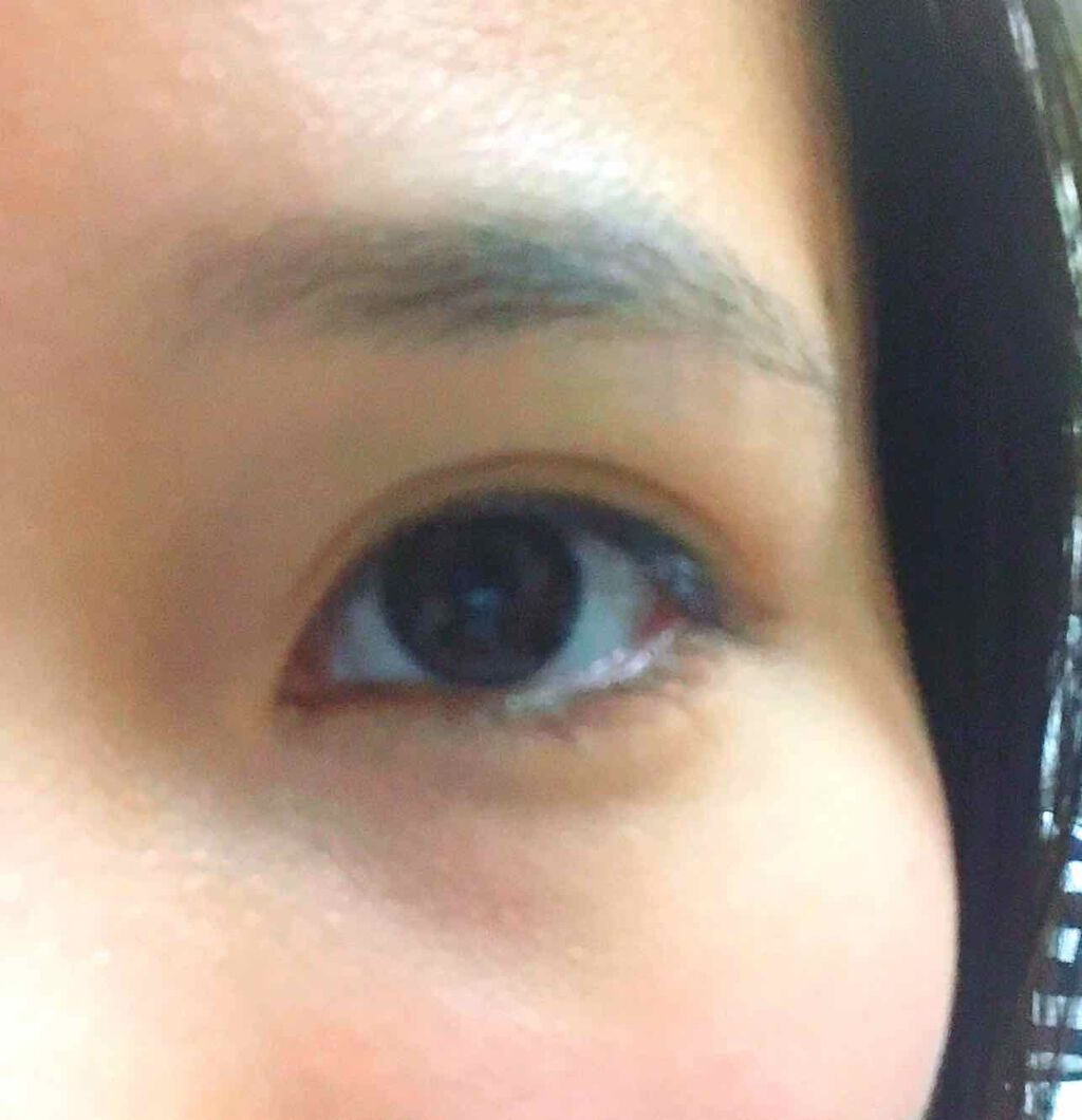 ふたえテープ 目立たず肌になじむ絆創膏タイプ/DAISO/二重まぶた用アイテムを使ったクチコミ（2枚目）