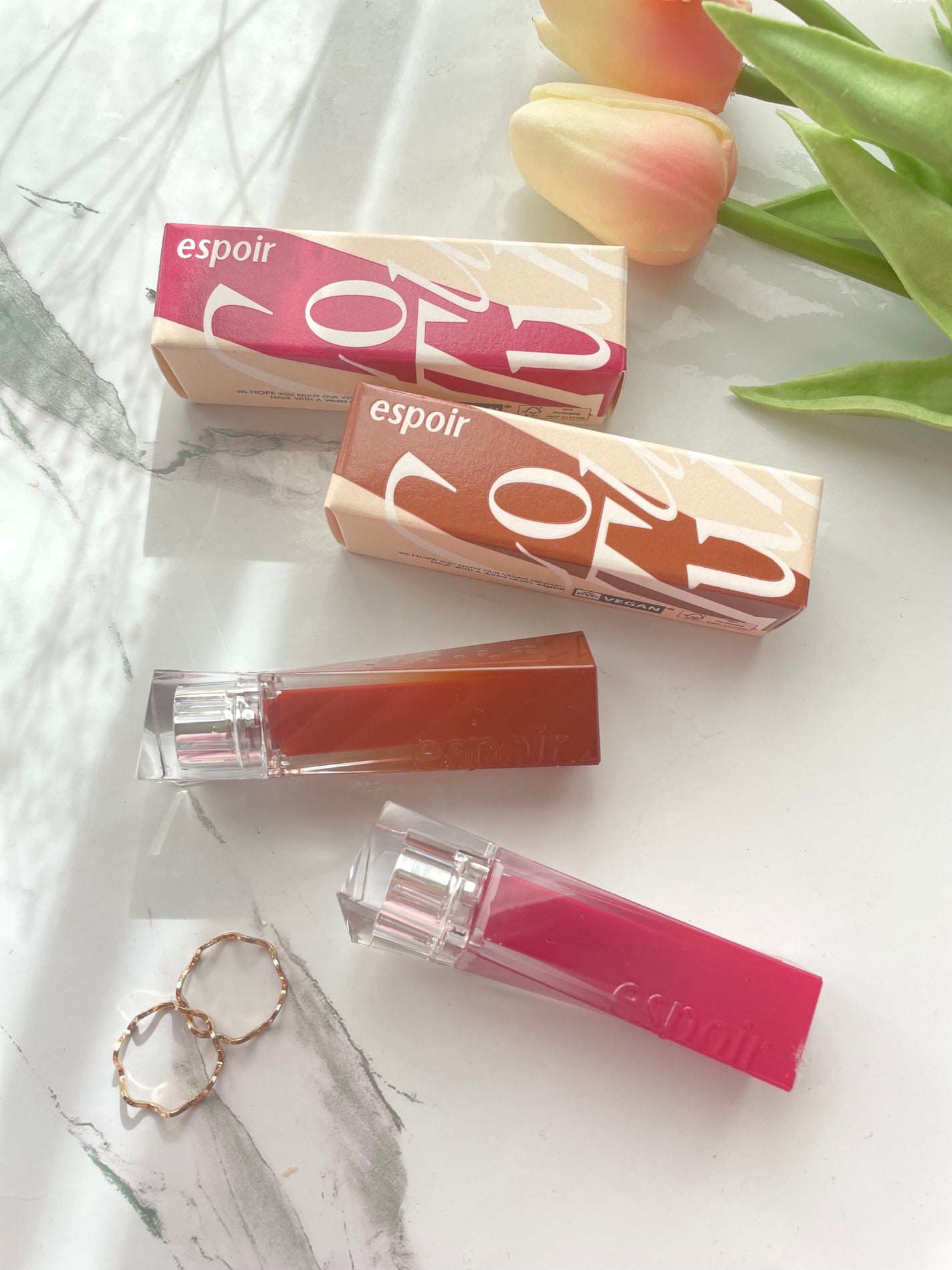 クチュールリップティントグレイズ/espoir/リップティントを使ったクチコミ(2枚目)