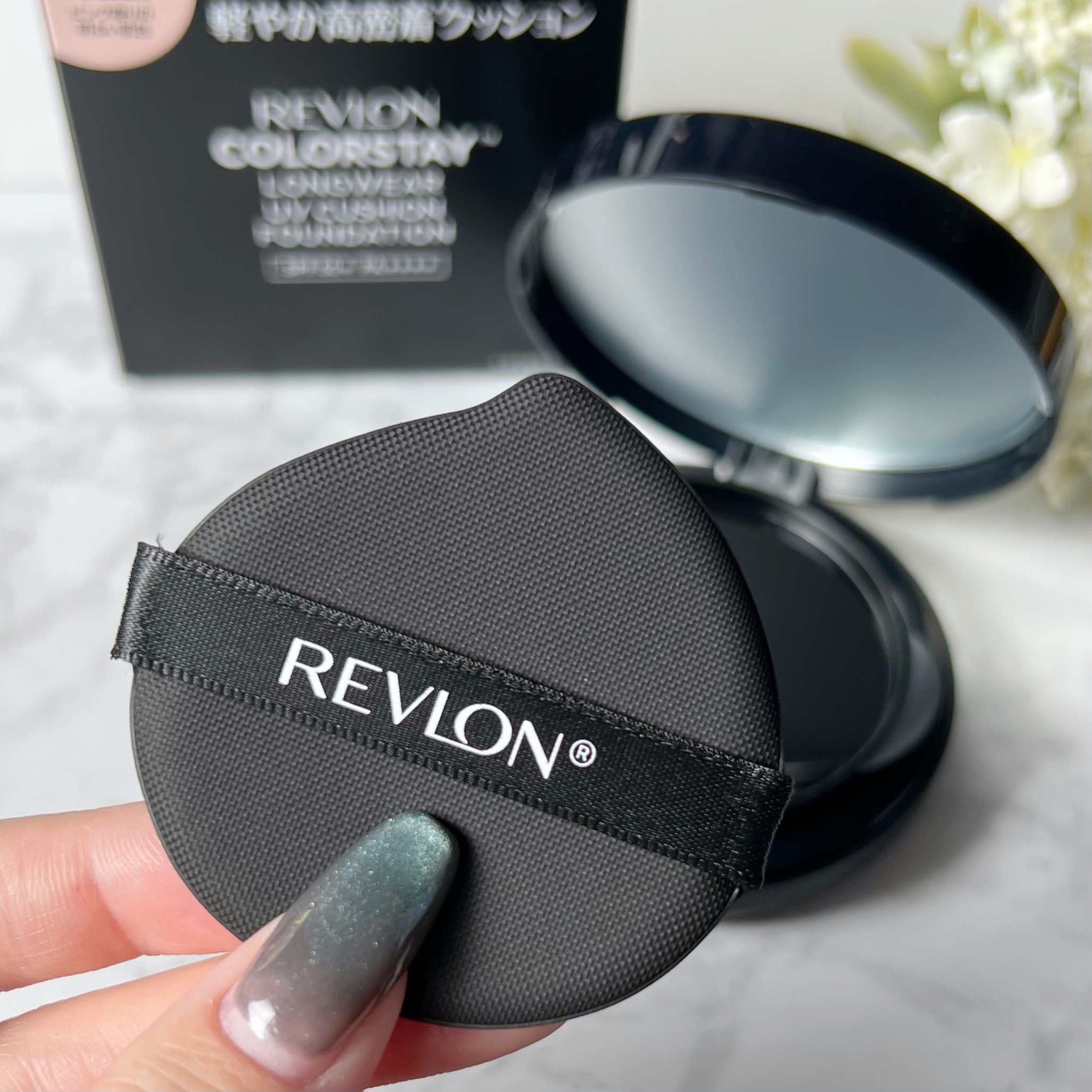 レブロン カラーステイ ロングウェア UV クッション ファンデーション/REVLON/クッションファンデーションを使ったクチコミ（3枚目）