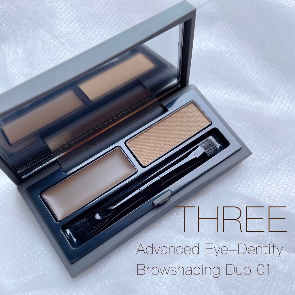アドバンスドアイデンティティ ブラウシェーピングデュオ/THREE/パウダーアイブロウを使ったクチコミ(1枚目)