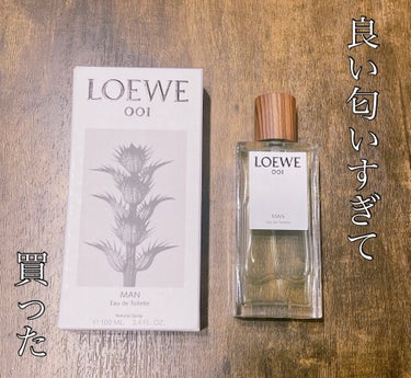 ロエベ 001 マンのクチコミ「LOEWE ロエベ
オードゥパルファン 001 マン

┈┈┈┈┈┈┈┈┈┈┈┈┈┈┈┈┈┈┈.....」（1枚目）