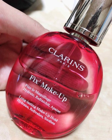 フィックス メイクアップ/CLARINS/ミスト状化粧水を使ったクチコミ（1枚目）