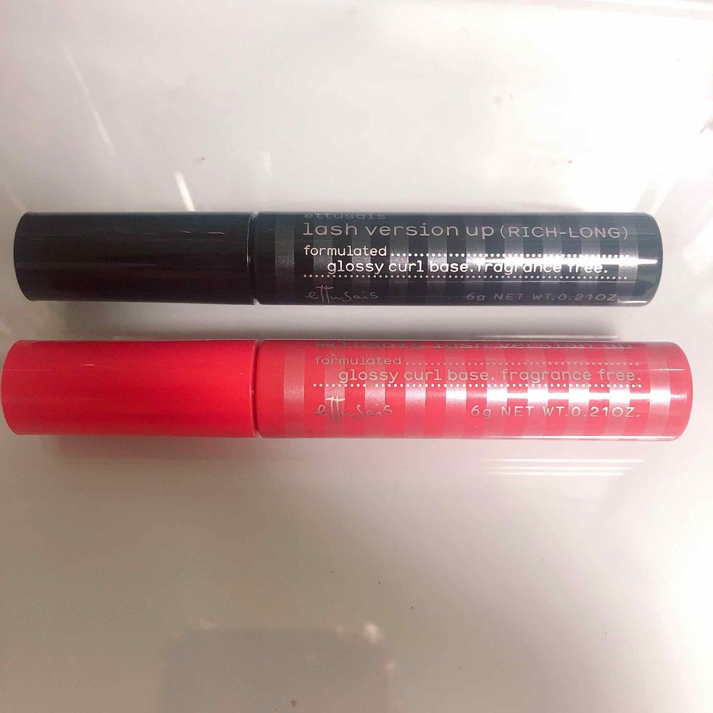 ラッシュバージョンアップ（リッチロング）/ettusais/マスカラ下地を使ったクチコミ（2枚目）