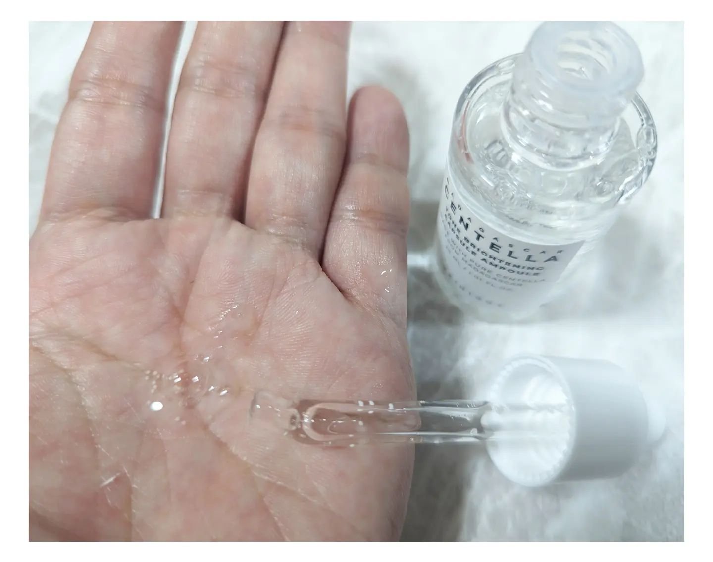 トーンブライトニング カプセルアンプル/SKIN1004/美容液を使ったクチコミ（3枚目）