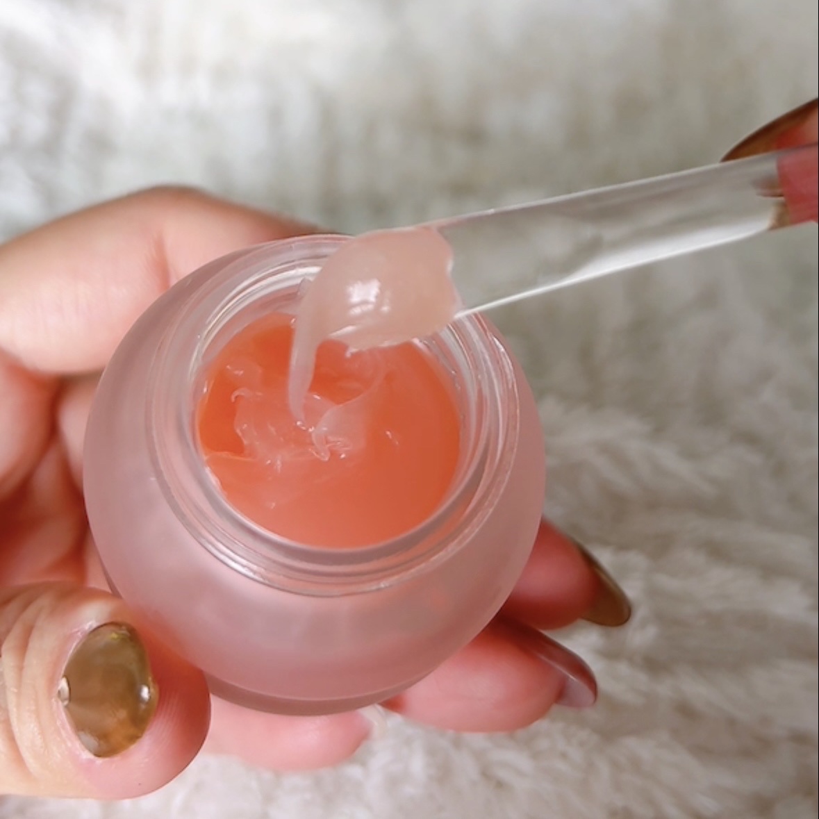 ビタグレーズドリップマスク/TOCOBO/リップマスクを使ったクチコミ（3枚目）