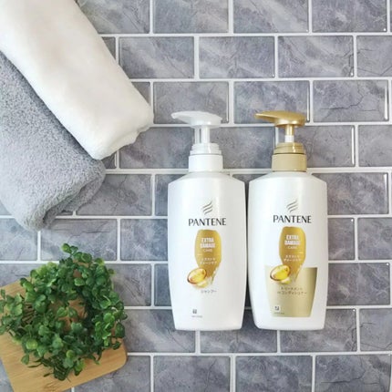 エクストラ ダメージケア シャンプー/トリートメント in コンディショナー シャンプー 本体/パンテーン/市販シャンプーを使ったクチコミ(1枚目)