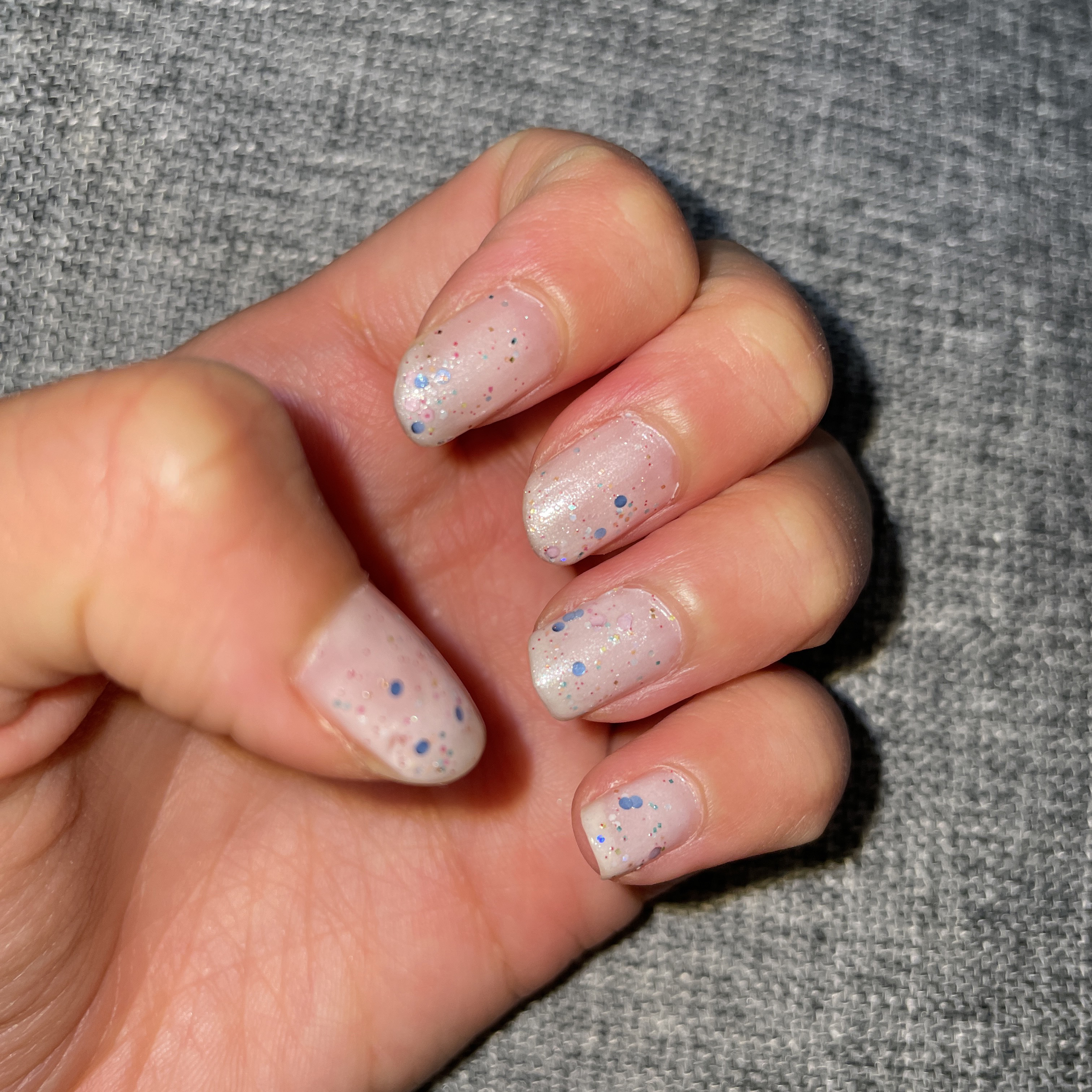 エクセル ネイルポリッシュ N NL47 ポッピングクルー(限定色)/excel/マニキュアを使ったクチコミ（1枚目）