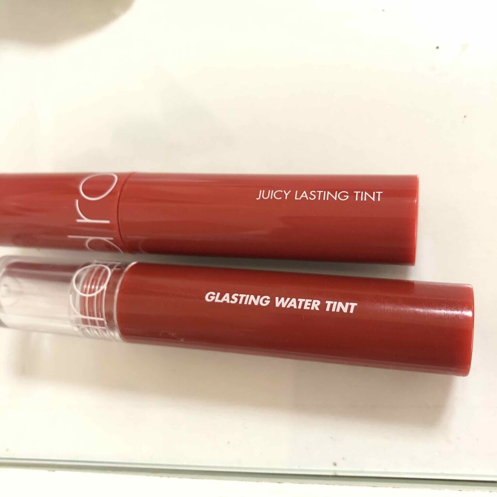 グラスティングウォーターティント/rom&nd/リップティントを使ったクチコミ（1枚目）