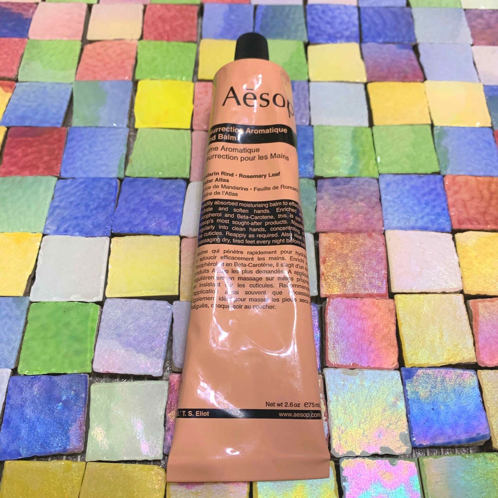 アンドラム アロマティック ハンドバーム/Aesop/ハンドクリームを使ったクチコミ(1枚目)
