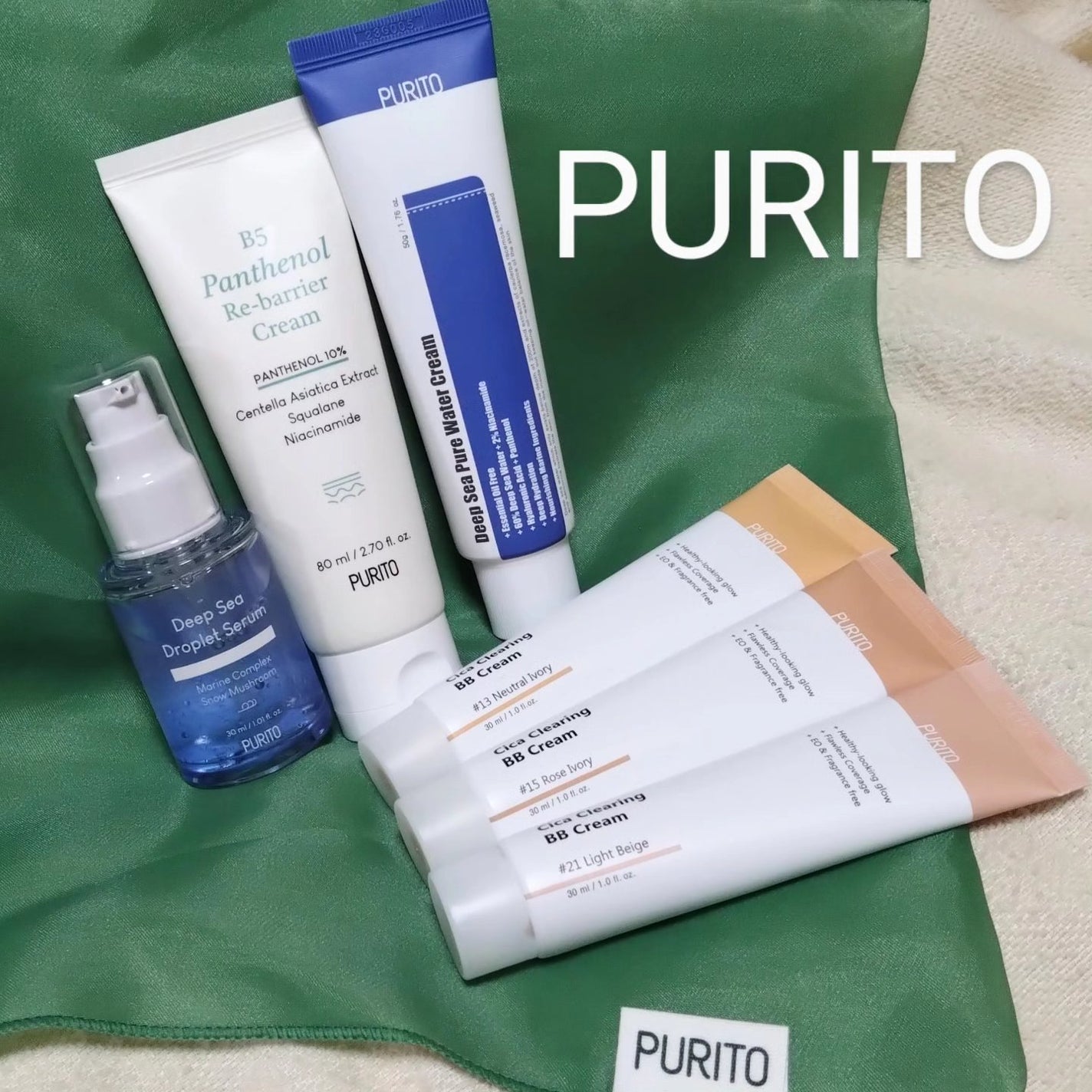 ディープシーピュアウォータークリーム/PURITO/フェイスクリームを使ったクチコミ(1枚目)