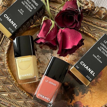 CHANEL
ヴェルニ ロング トゥ ニュ💅
915 リヴィエラ
917 テラ ロッサ


2021.01.07発売（限定）


∴　∵　∴　∵　∴　∵　∴　∵　∴　∵　∴


CHANELの春夏コレク