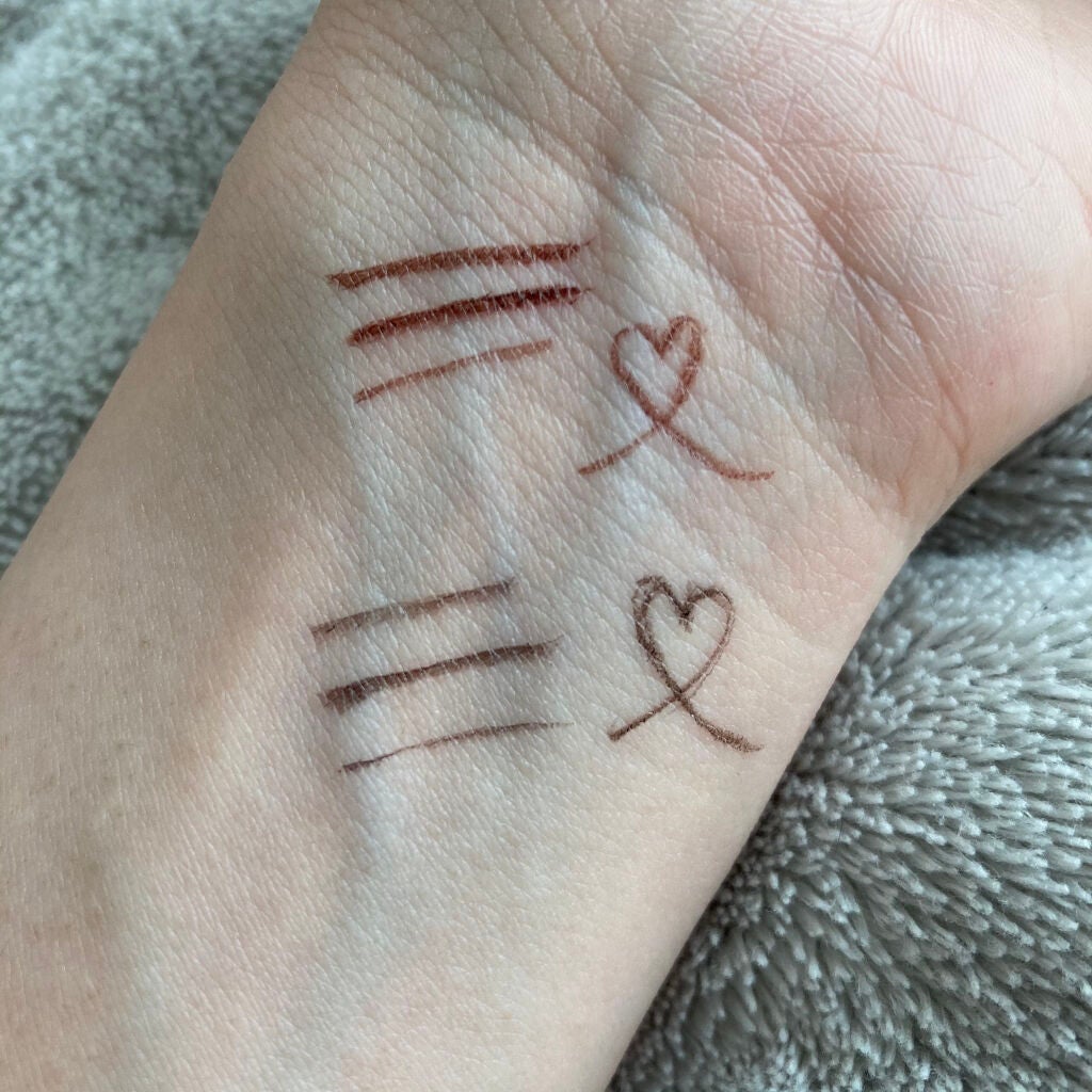 ニュアンスリキッドアイライナー/CEZANNE/リキッドアイライナーを使ったクチコミ(2枚目)