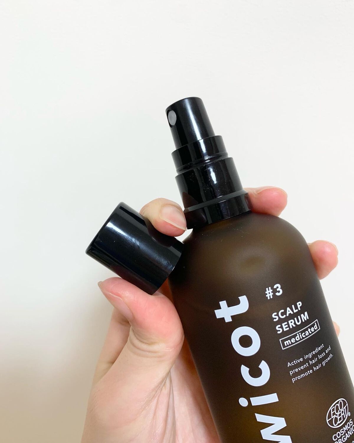 薬用スカルプセラム/wicot/頭皮ローションを使ったクチコミ（3枚目）