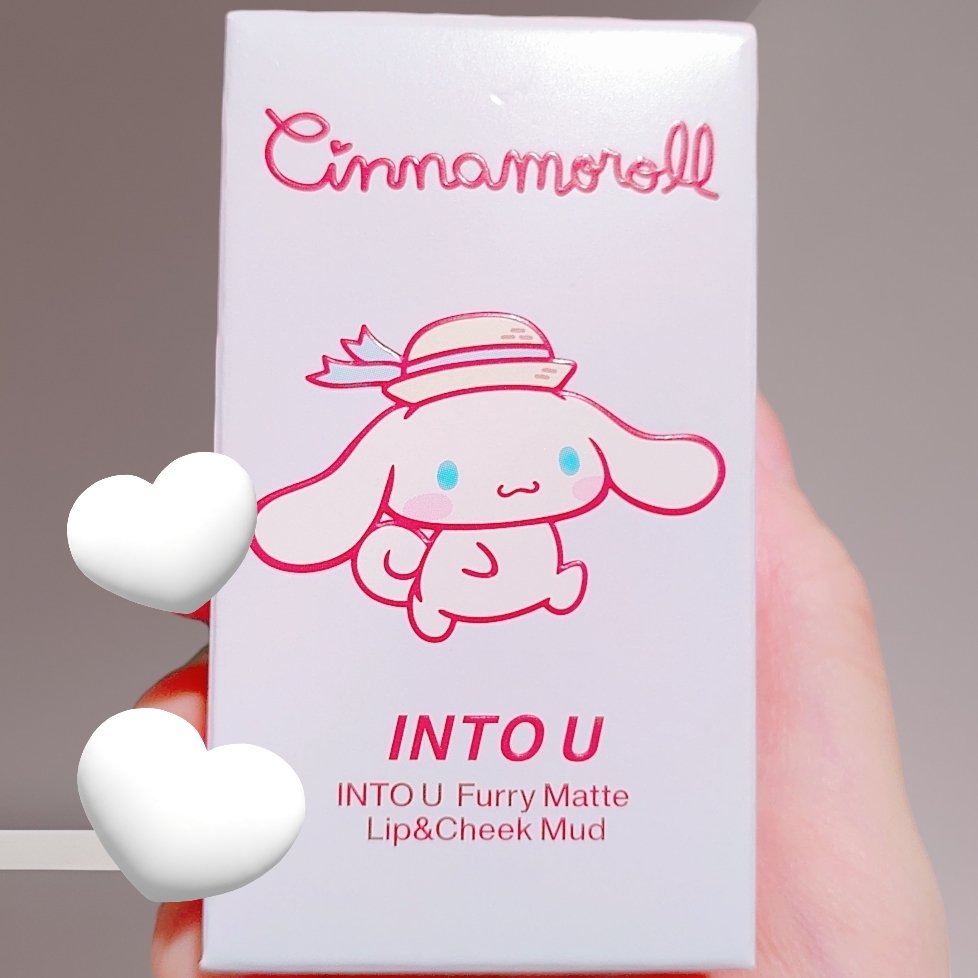 ファーリーマットリップ&チークマッド FM01 もちもちピンク/INTO U/口紅を使ったクチコミ（2枚目）