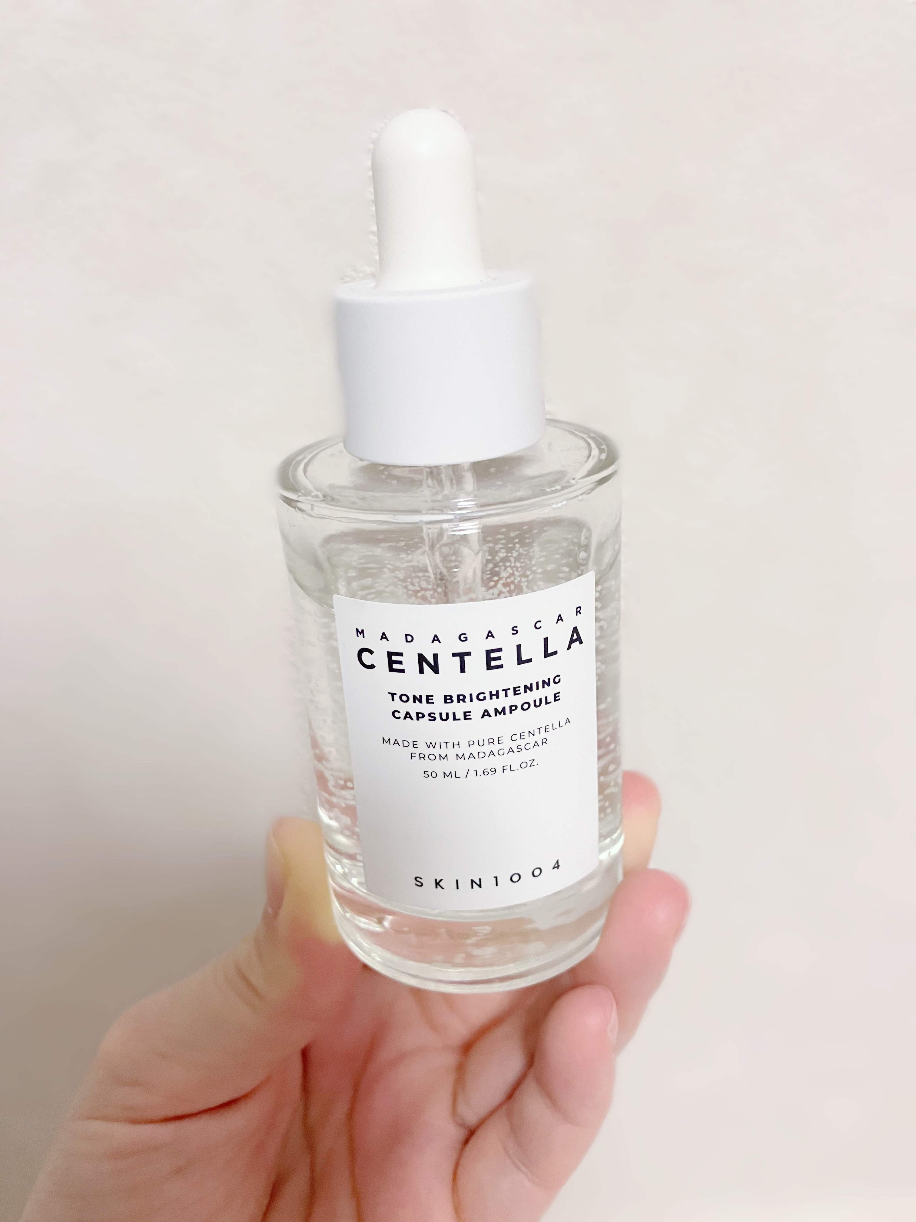 トーンブライトニング カプセルアンプル/SKIN1004/美容液を使ったクチコミ（1枚目）