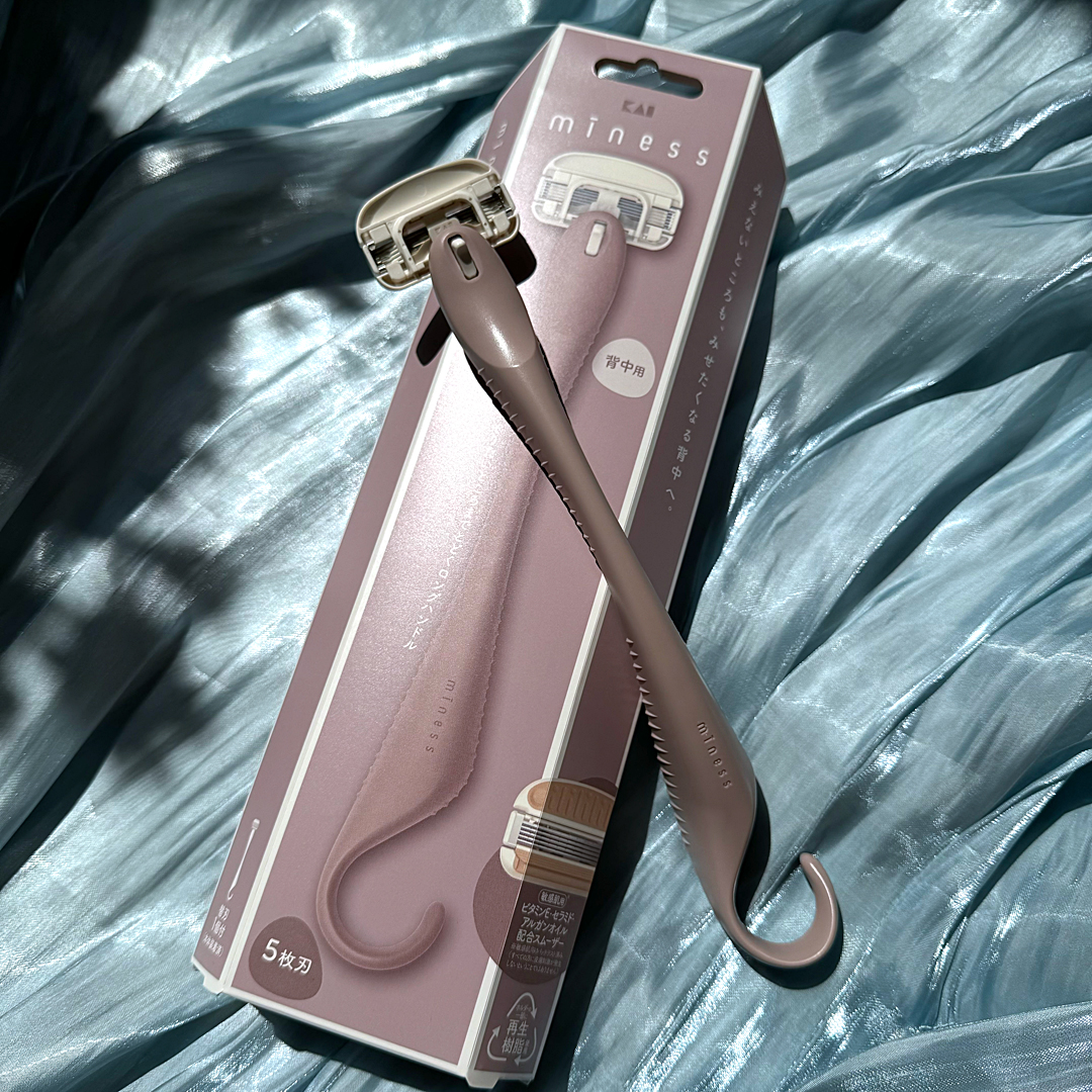 miness ボディ用カミソリ 替刃2個付/貝印/シェーバーを使ったクチコミ（2枚目）