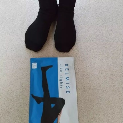 スリムタイツ/BELMISE/着圧ソックス・レギンスを使ったクチコミ(2枚目)