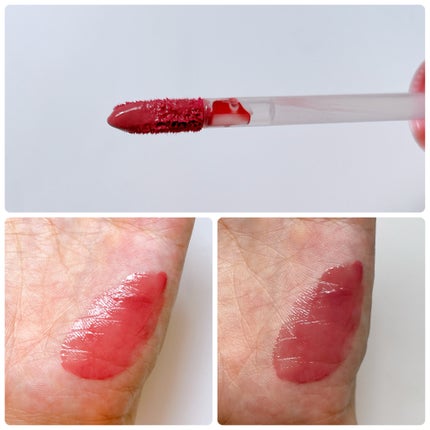 ジューシーラスティングティント/rom&nd/リップティントを使ったクチコミ(2枚目)