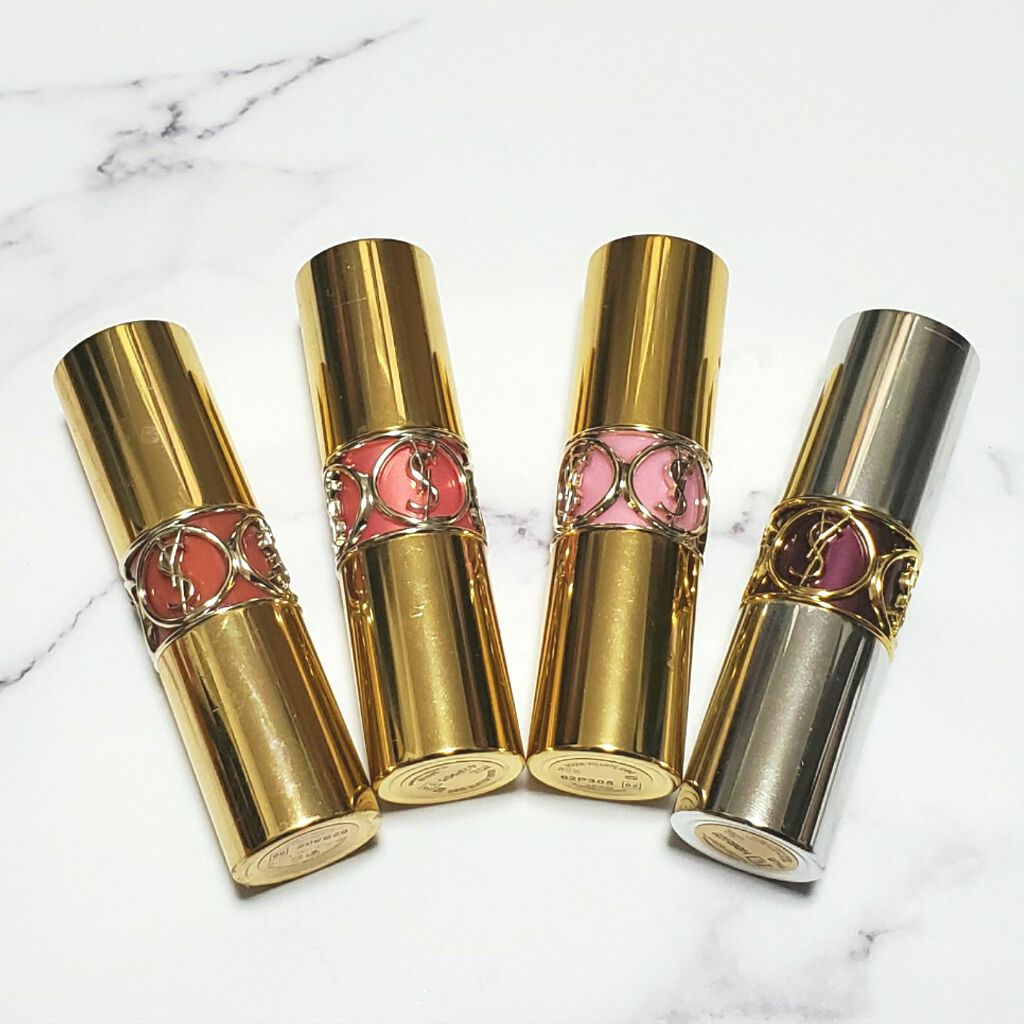 ルージュ ヴォリュプテ シャイン/YVES SAINT LAURENT BEAUTE/口紅を使ったクチコミ（1枚目）