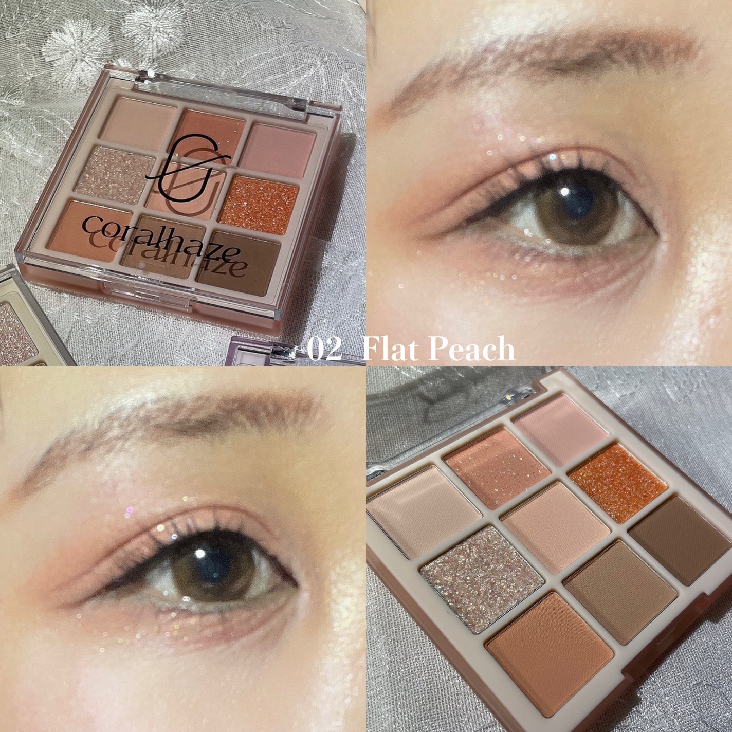 ムードブレンディングシャドウパレット/Coralhaze/アイシャドウパレットを使ったクチコミ(7枚目)