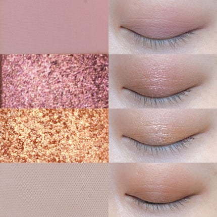 ボーン ディス ウェイ ザ ナチュラル ヌード アイシャドウ パレット/Too Faced/アイシャドウパレットを使ったクチコミ(4枚目)