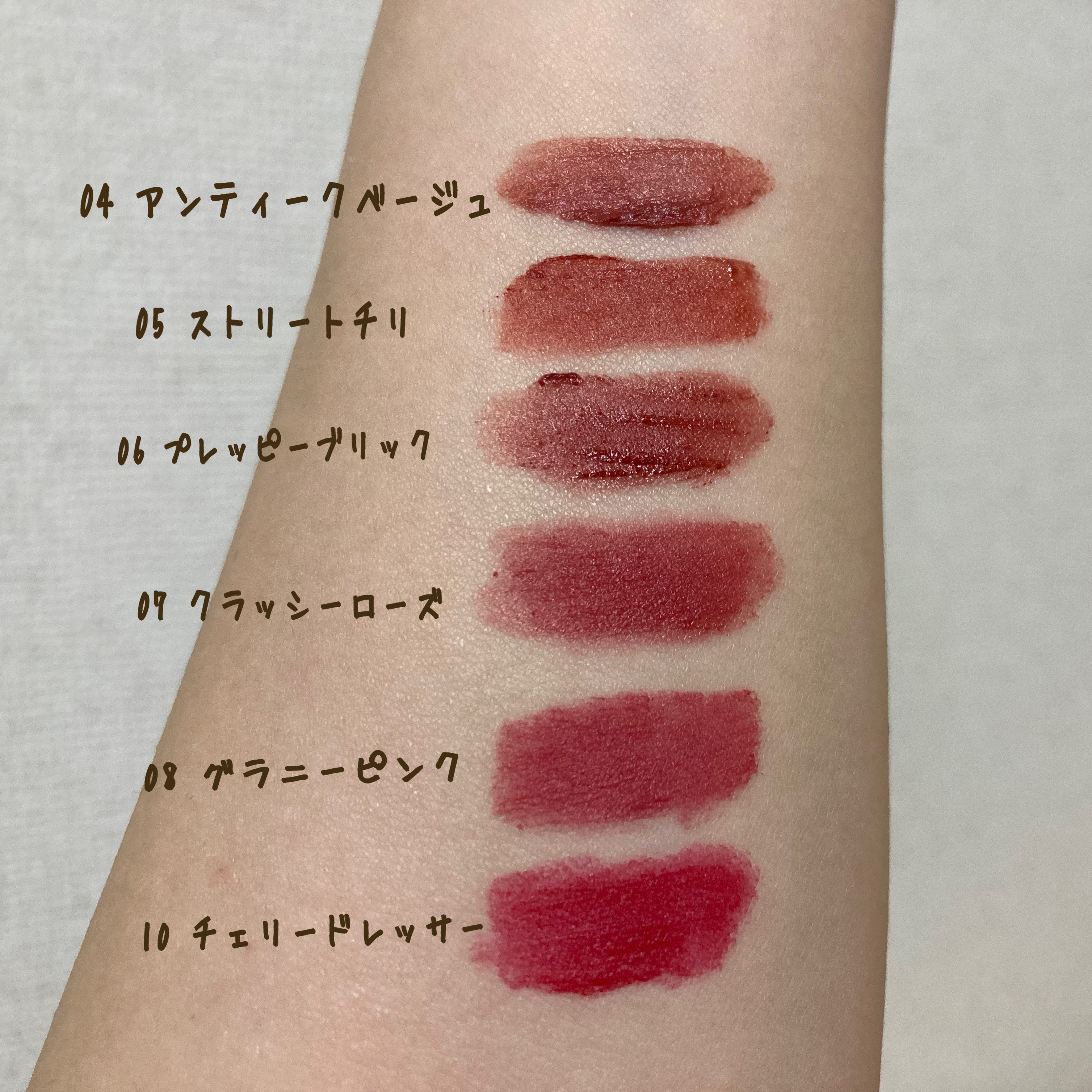 リップシルエットマットベルベットティント/i’m meme/リップティントを使ったクチコミ（3枚目）