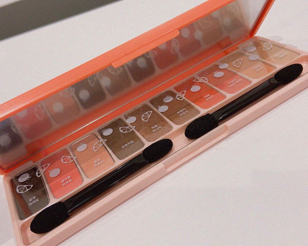 プレイカラー アイシャドウ/ETUDE/アイシャドウパレットを使ったクチコミ（2枚目）