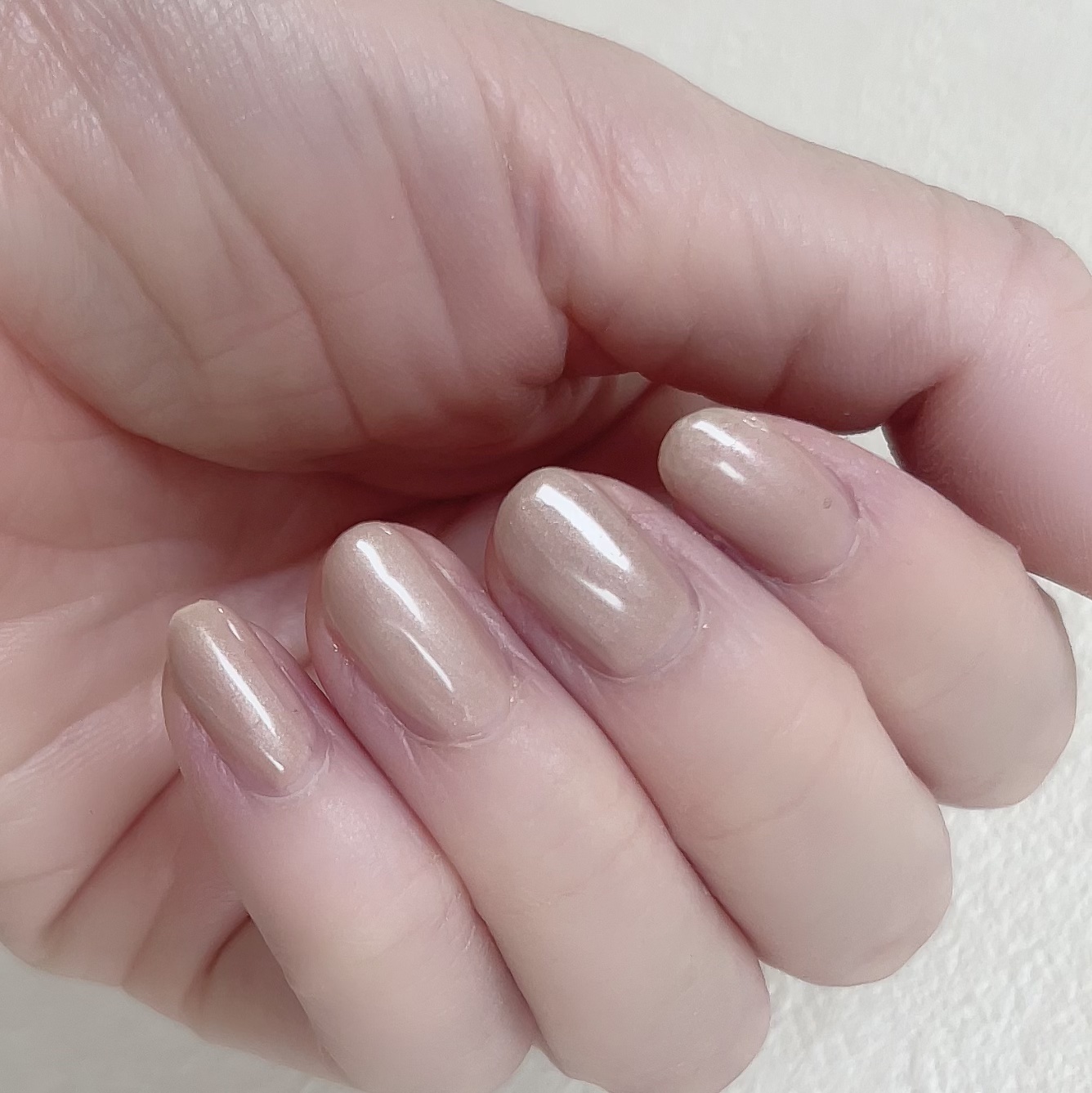 BRG ジェルネイル 16 ライトブラウン/DAISO/ジェルネイルを使ったクチコミ（3枚目）