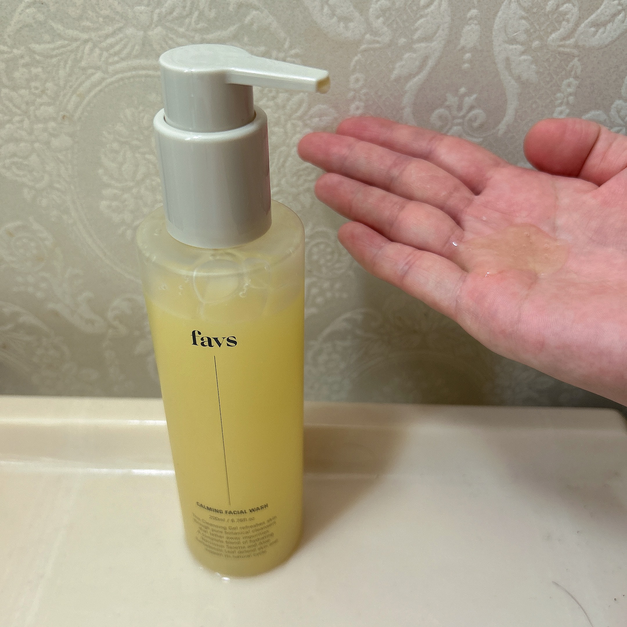 カーミングフェイシャルウォッシュ 200ml/favs/洗顔フォームを使ったクチコミ（2枚目）