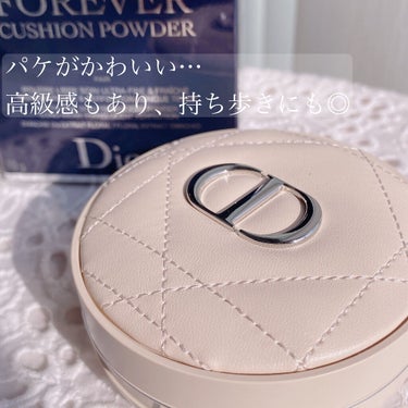 ディオールスキン フォーエヴァー クッション パウダー フェアー/Dior/ルースパウダーを使ったクチコミ（2枚目）