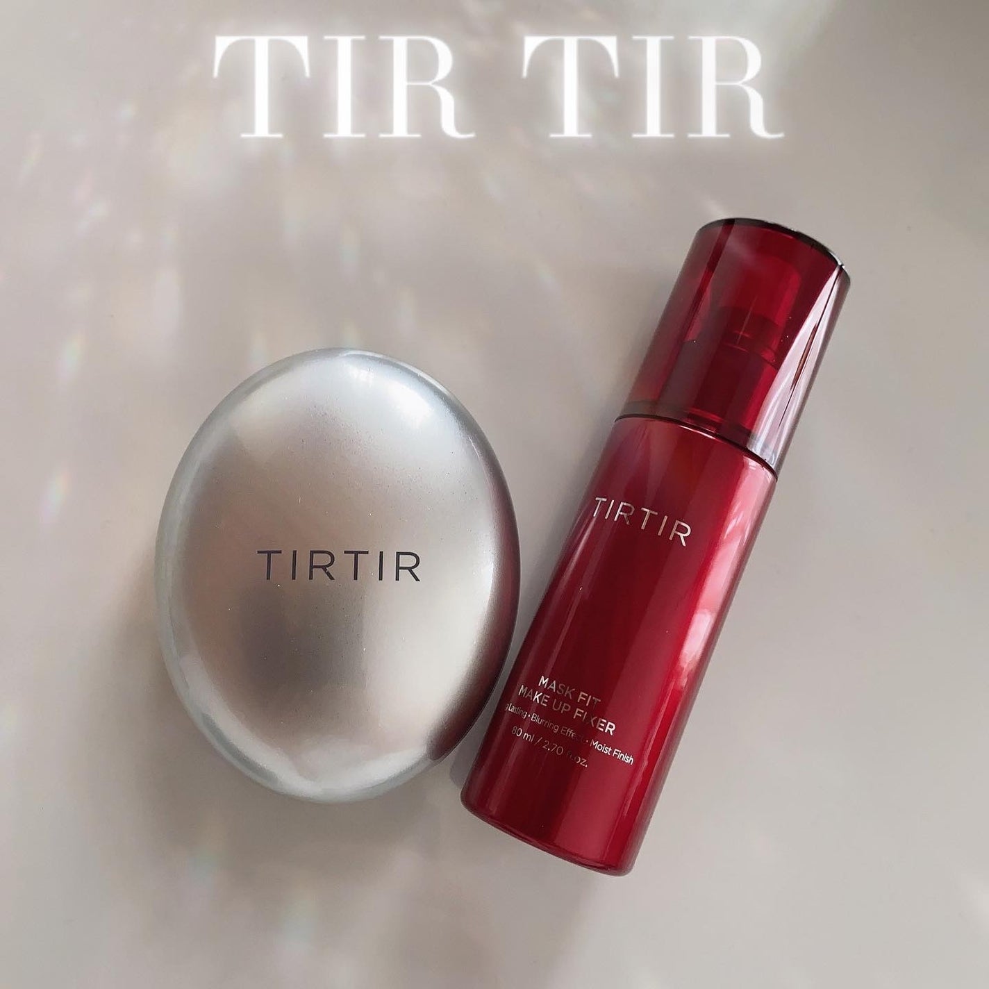 マスクフィット メイクアップフィクサー/TIRTIR(ティルティル)/フィックスミストを使ったクチコミ(1枚目)