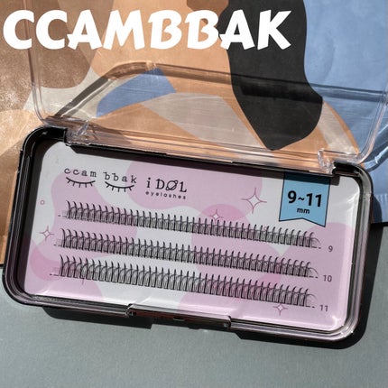 CCAMBBAK idol つけまつげ/eotd/つけまつげを使ったクチコミ(1枚目)