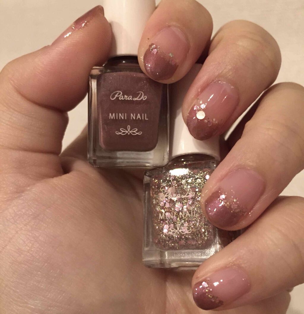 ミニネイル/パラドゥ/マニキュアを使ったクチコミ（1枚目）