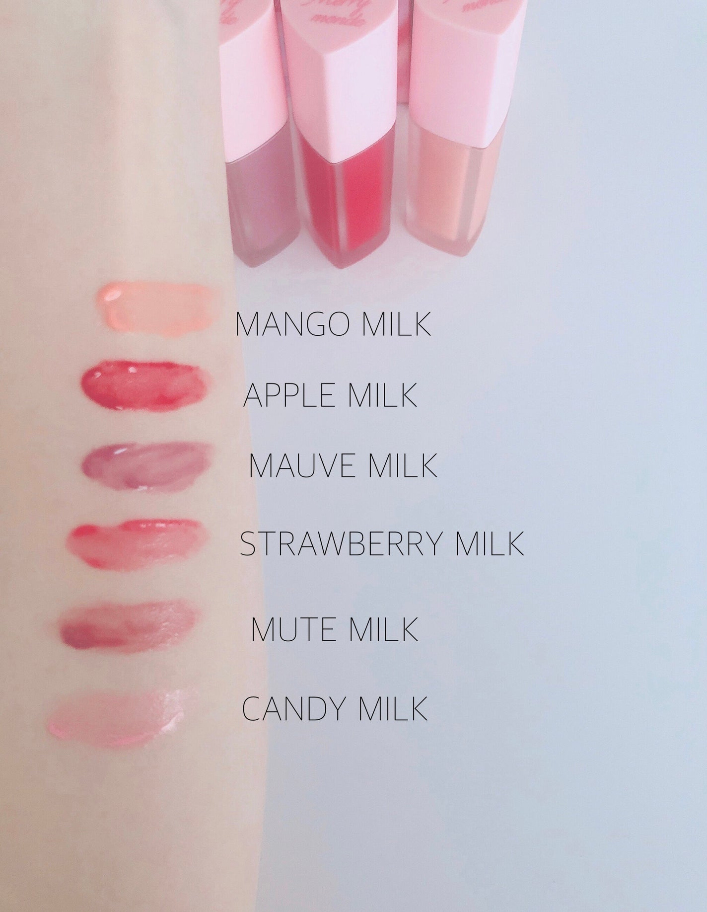 ミルクハートティントリップアンドチーク/Merrymonde/リップティントを使ったクチコミ(7枚目)