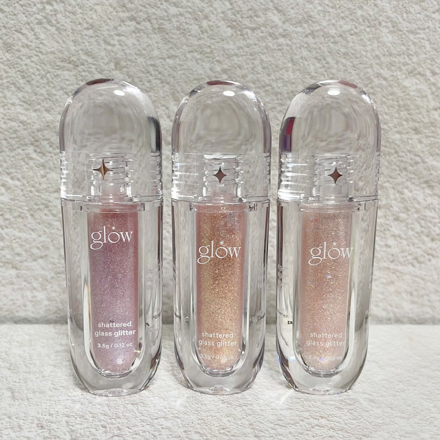 グラスグリッター/glow/グリッターを使ったクチコミ(1枚目)