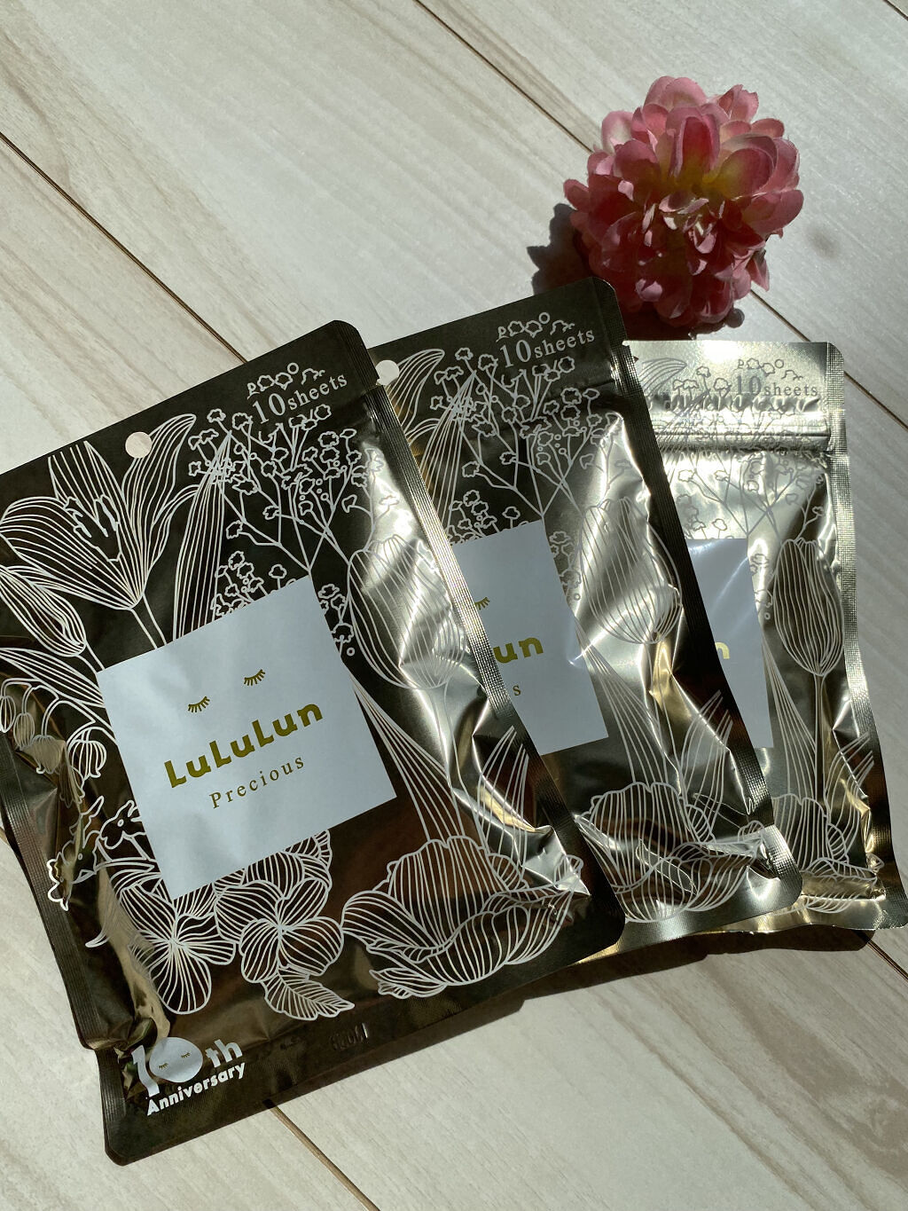 ありがとうルルルン プレシャス（ノーブルブーケの香り）/ルルルン/シートマスク・パックを使ったクチコミ（3枚目）