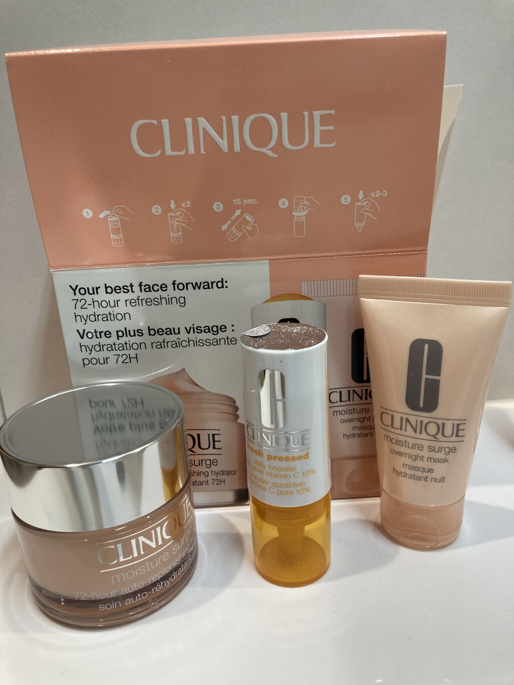 フレッシュ プレスト C10 デイリー ブースター/CLINIQUE/美容液を使ったクチコミ（2枚目）